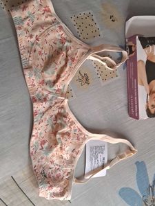 Floral Print Comfort Bra new