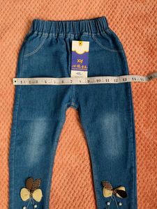 Adorable Girls' Denim Jeans