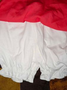 Cute Pink &amp; White Baby Outfit