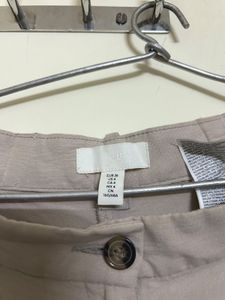 H&amp;M beige Wide-Leg Pants