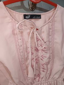 Cute Pink Crop top for women(with Freebie)