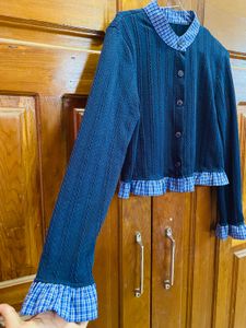 Cute Ruffle Cardigan