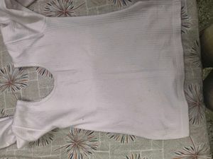 Comfortable off White Thermal Top
