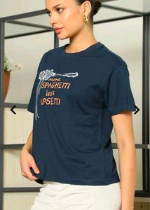 Shein Cute Knit Crew Neck Tee