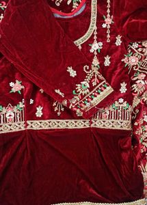 Bridal lehnga with kurti and dupatta