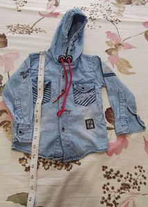 Denim Pant Shirt Set (12-18 Months Boy)