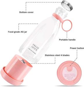 High Speed Rechargable Mini Juicer &amp; Blender