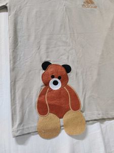 Adidas Bear Graphic T-Shirt
