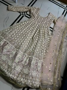 Exquisite Embellished Anarkali with dupatta