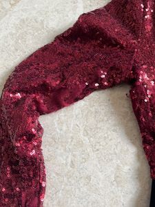 Shein Sequin One Shoulder Dress