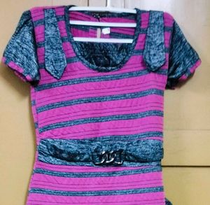 Striped 🩷 & 🩶 Fusion Set for Kids