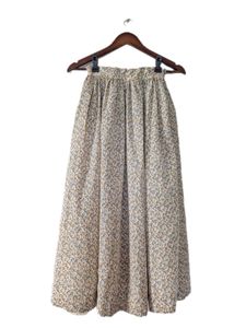 Floral Print Maxi Skirt