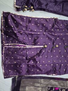 NEW Elegant Banarsi Kurta Set with Dupatta