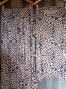 Leopard Print Two-Piece co - ords set &amp; night suit