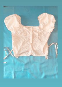 Puff Sleeve Crop Top