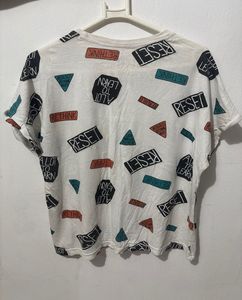 Graphic Print Oversized T-Shirt