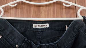 Black Denim Shorts