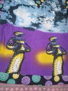 Vibrant Printed Kaftan Kurta