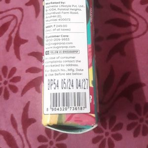 SUGAR POP High shine Lip Gloss With Hyaluronic Aci