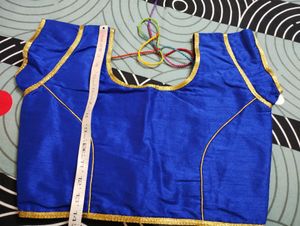 #Navaratri Blouse (Royal Blue)
