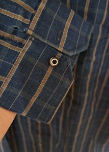 Stylish Blue Checkered Shirt