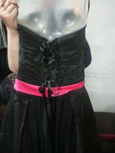 Very Beautiful Black 4layer Gawn