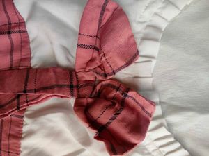 Beautiful Long Kurta with Bow Detail