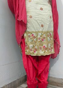 Elegant Embroidered Kurta Set with dupatta