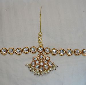 Stunning Kundan Necklace &amp; Earring Set