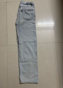 Light Wash Wide Leg Jeans