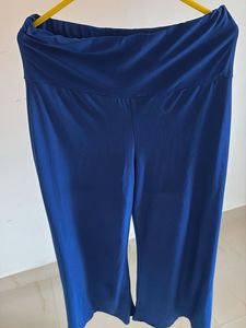 Vibrant Blue Palazzo Pants