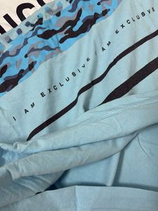 Light Blue Graphic T-Shirt