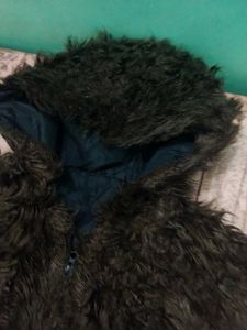 Cozy Faux Fur Hooded Jacket