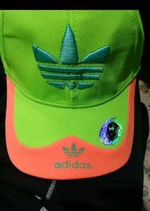Bright Green Adidas Cap