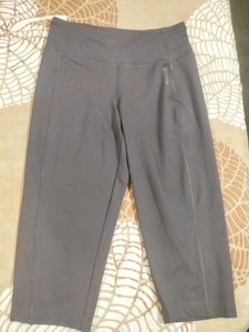 Reebok Gray Jeggings For Gym