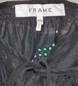 Chikankari Black Top