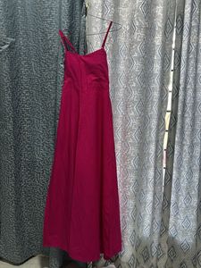 Vibrant Pink Maxi Dress