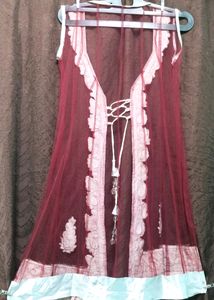 Koti net bridal kasab stone work designer piece