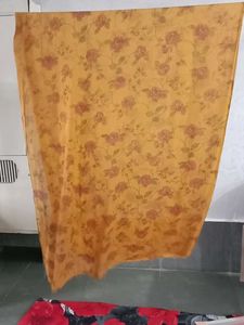 Vintage Floral Yellow dupatta