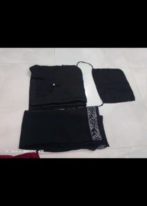 Elegant Black Kurta Set free 🎁
