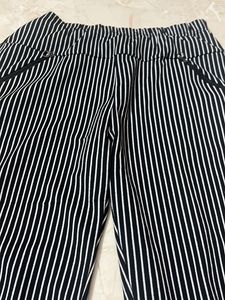 Striped Cropped Pants