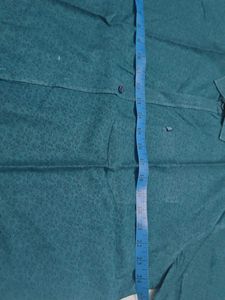 Men's Stylish Teal Printed Shirt