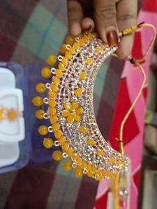 Yellow Stone Jewelry Set