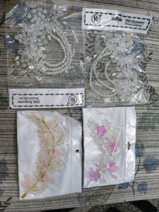 Elegant Beaded Hair Accessories Set
