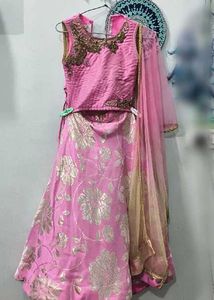 Beautiful Pink Embroidered Lehenga Choli