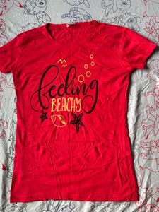 Women's "Feeling Beachy" T-Shirt