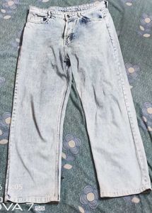Acid Wash Denim Jeans
