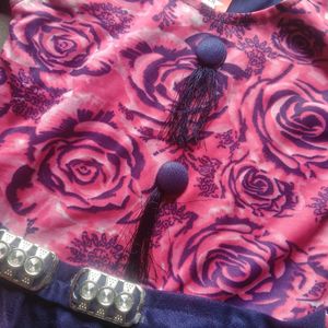 Girls Western Frock