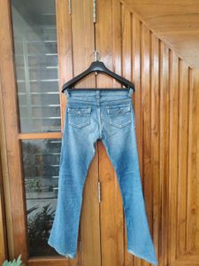 Vintage Blue Bootcut Flare Jeans