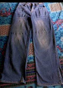 Women High Rise Baggy Jeans